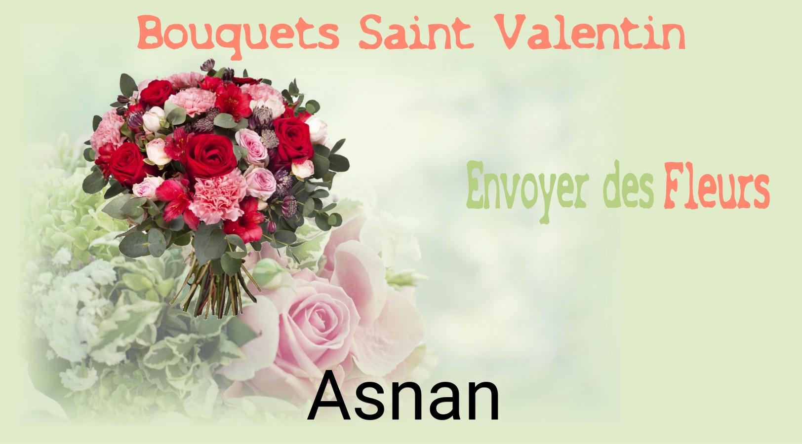 Roses de Saint-Valentin livrées à Asnan